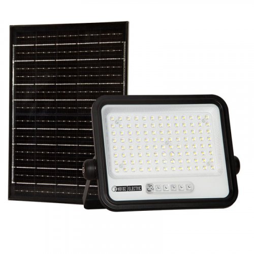 LED прожектор на солнечной батарее Horoz TIGER PRO 200W 3CCT 3000/4500/6500K IP65 068-012-2200-010