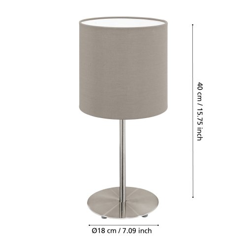 Настільна LED лампа Eglo PASTERI E27 31595