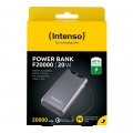 Портативное зарядное устройство (повербанк) INTENSO 20000mAh QC3.0 F20000 GREY 7332054