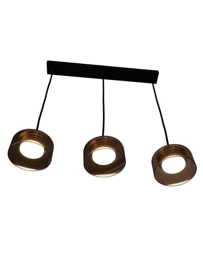 Подвесной светильник Goldlux Ofelia GX53 4000K янтарный 331298