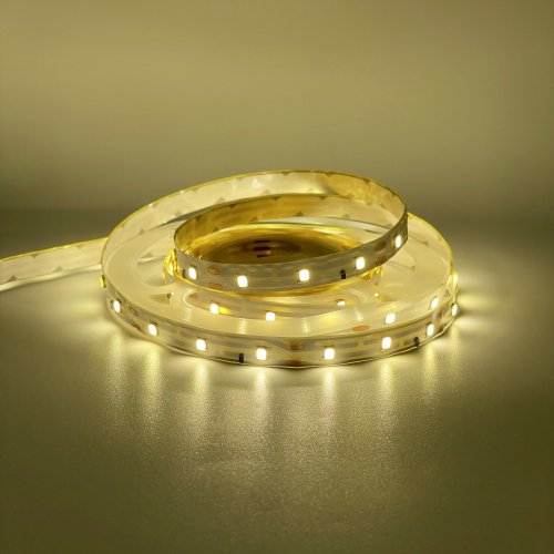 LED лента Eurolamp SMD2835 60шт/м 18W/м IP20 12V 4000K с адаптером LED/SET-3M/4000K