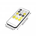 Контроллер Prolum SPI CCT:W+WW RF 5-24V 6А 2048px (15 кнопок) пульт 402049 Контроллер Prolum SPI CCT:W+WW RF 5-24V 6А 2048px (15 кнопок) пульт 402049