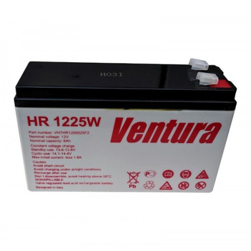 Аккумуляторная батарея Ventura 12В 6А*ч HR 1225W