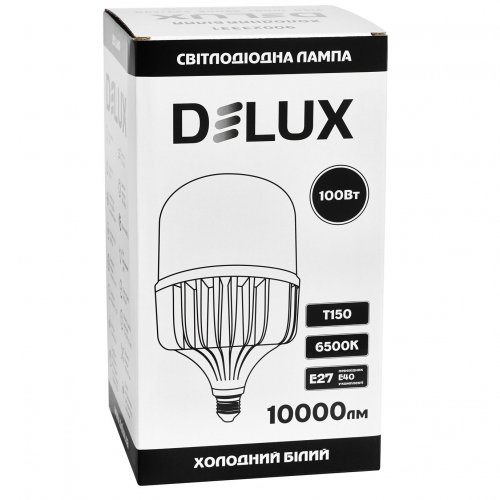 Світлодіодна LED лампа DELUX T150 100W E27/E40 6500K 90023331