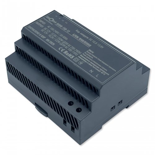 Блок питания Biom на DIN-рейку 150W 12.5A 12V BHDR-150-12