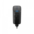 Мережевий зарядний пристрій HAVIT GaN 67W USB-A+2xUSB-C Black HV-UC20-BK Мережевий зарядний пристрій HAVIT GaN 67W USB-A+2xUSB-C Black HV-UC20-BK
