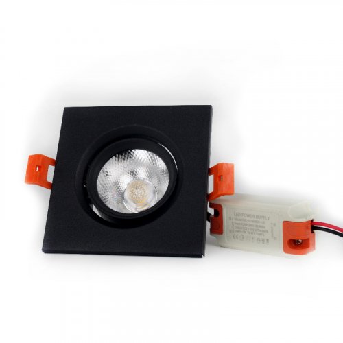 Точковий LED світильник ElectroHouse 5W кут повороту 45 ° 4100K EH-CLM-01