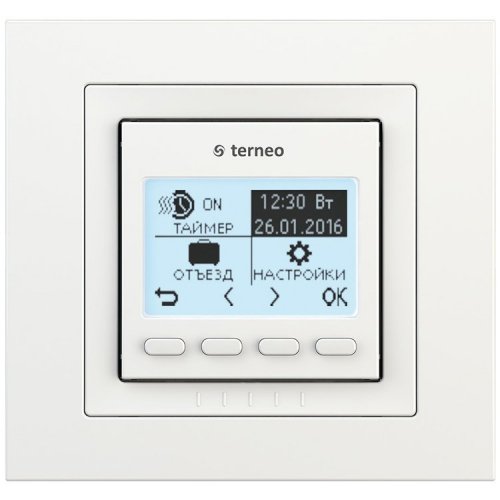 Терморегулятор Terneo Pro Unic белый