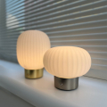 Настільна LED лампа Goldlux Latte 1.8W аккумуляторная 2700K IP20 срібло 329844