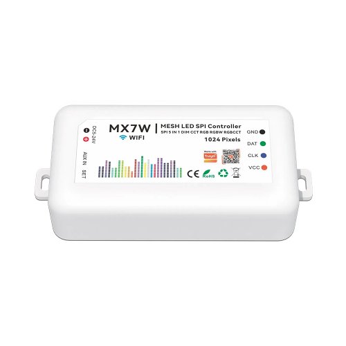 Контроллер универсальный Prolum RGB SPI 5in1 X7 Wi-Fi 12А 12-24V HomeLink 404035