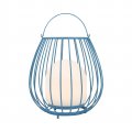 Настільна LED лампа Nordlux Jim акумуляторна вулична 3W 2700K IP54 USB блакитний 2218105006