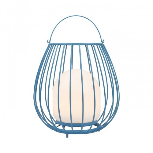 Настільна LED лампа Nordlux Jim акумуляторна вулична 3W 2700K IP54 USB блакитний 2218105006