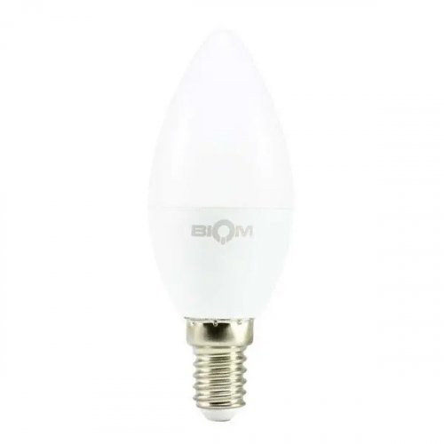 Світлодіодна лампа Biom свічка 9W E14 4500K BT-589