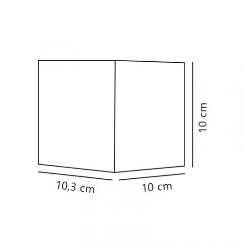 LED светильник архитектурный Nordlux Milda 4.9W 3000K IP44 графит 2418331050