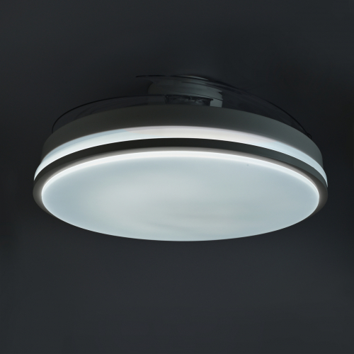 LED светильник Videx CLF01 60W 3000/4200/6000K с вентилятором черный VL-CLF01-60CB
