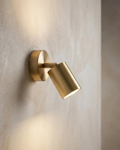 Светильник настенный Goldlux Goldi GU10 IP20 золото 327253
