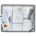 LED світильник настінно-фасадний Lebron L-FL24-S 24W 4100K IP65 15-38-24-1