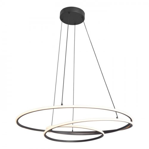 LED светильник подвесной Zuma Line ZEPHYRA 35W 3000К черный P240842601