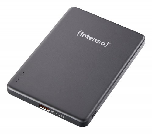 Портативний зарядний пристрій (повербанк) INTENSO 5000mAh MAG MW5000 GREY 7344024