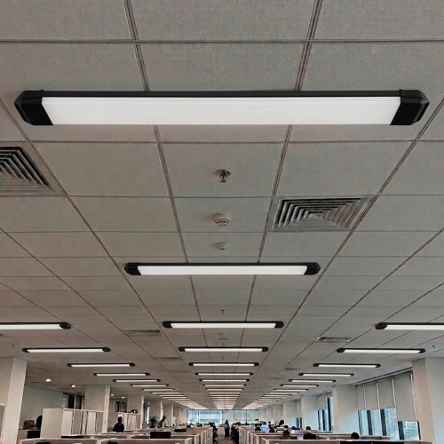 Світлодіодний світильник Eurolamp 100W 6500K IP20 LED-FX(1.2)-100/65(black)