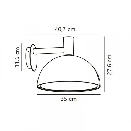 Вуличний світильник Nordlux Arki E27 IP54 чорний 2118111003