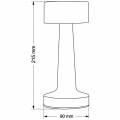 Настольная LED лампа Goldlux Simply аккумуляторная 2700K/4000K/6500K IP20 USB золото 328007