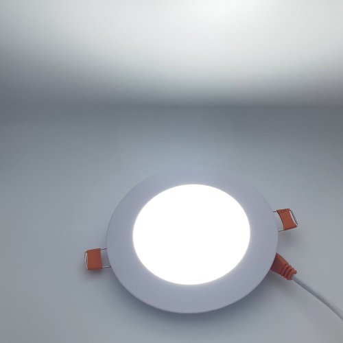 Точковий LED світильник Downlight Євросвітло 6W 6400К вбудованний коло LED-R-120-6 000039171