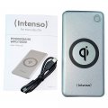 Портативное зарядное устройство (повербанк) INTENSO USB 10000MAH QC&WRL SILVER WPD10000 7343531