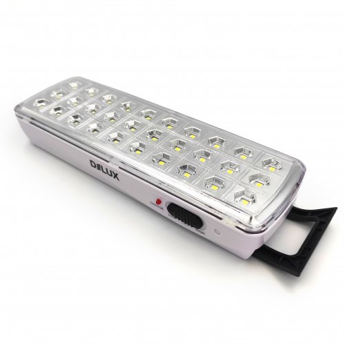 LED светильник аварийный DELUX REL-501 (3.7V1,2Ah) 2W 30LED IP20 90016960