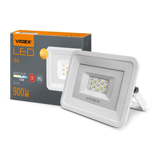 LED прожектор Videx Fe 10W 5000К 12V VL-Fe105W-12V