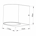 Светильник архитектурный Ardero DH0130ARD GX53 IP54 8299