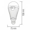 Світлодіодна акумуляторна LED лампа Horoz DURALITE-12 12W E27 6400K 001-092-0012-010