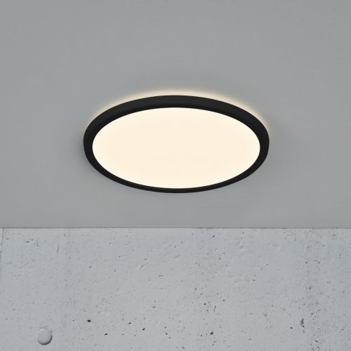 LED світильник накладний Nordlux Oja 14.5W 3000-4000K IP54 коло чорний 2015026103