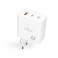 Сетевое зарядное устройство Titanum CH65PRO 65W 2xUSB-C+USB-A TA-CH65PRO-W Сетевое зарядное устройство Titanum CH65PRO 65W 2xUSB-C+USB-A TA-CH65PRO-W
