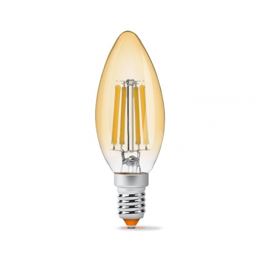 LED лампа Videx Filament C37FA 6W E14 2200K VL-C37FA-06142