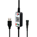 RGB контролер LT RGB SPI smart з USB роз'ємом та Bluetooth DC5V для Smart адресної стрічки 073015