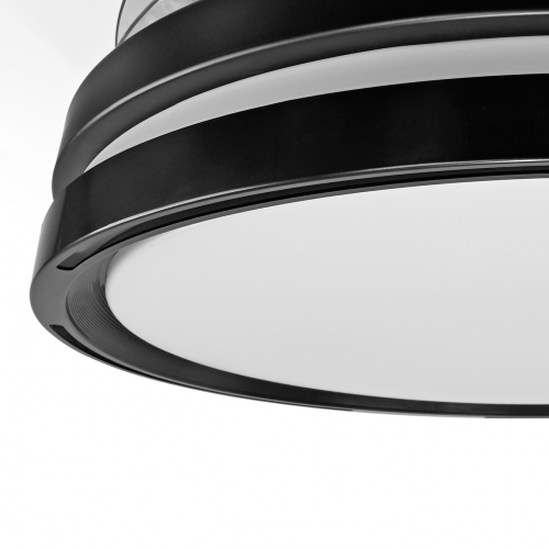 LED светильник Videx CLF06 60W 3000/4200/6000K с вентилятором черный VL-CLF06-60CB