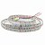 LED лента Rishang SMD2835 120шт/м 9.6W/м IP20 24V Синий 2835-120-IP20-B-8-24 RV08C0TC-A 19667