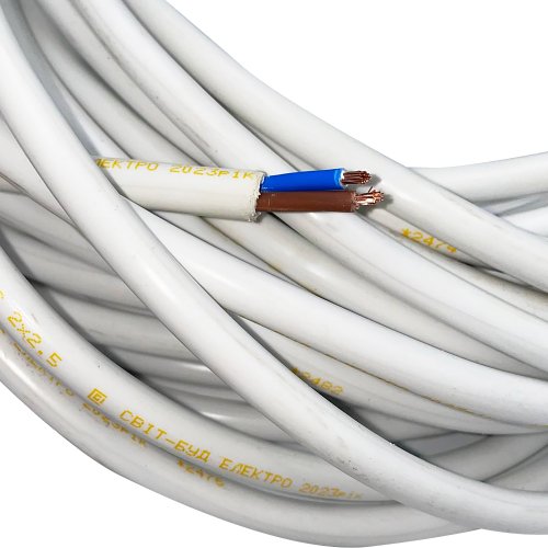 Монтажний кабель Світ-Буд Електро ПВС 2х2.5 52-30-10