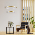 Люстра Goldlux Lea LED 2x35W 4000K золото 329189 Люстра Goldlux Lea LED 2x35W 4000K золото 329189