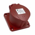 Розетка силова промислова TP Electric 5x16A 3P+N+PE із заземленням 75x75мм пряма 60-40-84 Розетка силова промислова TP Electric 5x16A 3P+N+PE із заземленням 75x75мм пряма 60-40-84