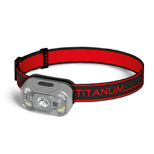 Налобный светодиодный аккумуляторный LED фонарь Titanum 110Lm 7700/8500K IPX3 TLF-H08