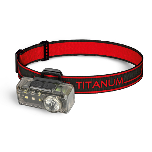 Налобный светодиодный аккумуляторный LED фонарь Titanum 80Lm 6500/12000K IPX3 TLF-H10
