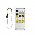 Контроллер Prolum SPI CCT:W+WW RF 5-24V 6А 2048px (15 кнопок) пульт 402049 Контроллер Prolum SPI CCT:W+WW RF 5-24V 6А 2048px (15 кнопок) пульт 402049