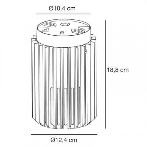 Вуличний світильник Nordlux Aludra E27 IP54 чорний 2118006203