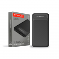 Портативное зарядное устройство (повербанк) TITANUM 912 Black 10000mAh TPB-912-B