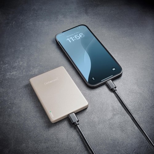 Портативний зарядний пристрій (повербанк) INTENSO 5000mAh MAG MW5000 CHAMPAGNE 7344021