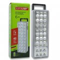 LED светильник Eurolamp аккумуляторный 6W 6500K IP20 EM-30SMD/6W
