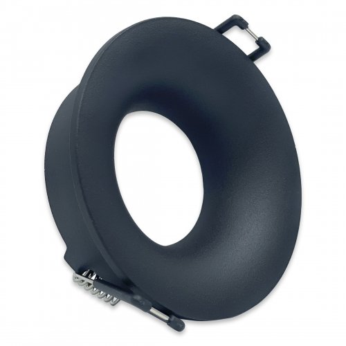 Светильник точечный Biom  под лампу MR16 GU5.3 встраиваемый круг черный SP-13R-B-AL