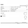 Точечный светильник Azzardo Alix GM4110_WH